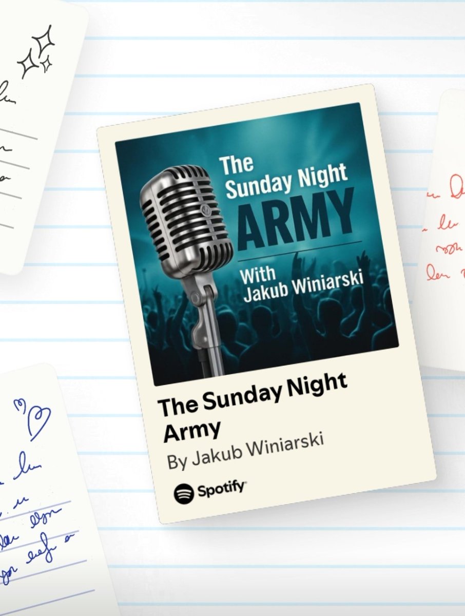 sundaynightarmy's tweet image. Check out The Sunday Night Army Podcast for new independent music and interesting interviews.
Apple👇
podcasts.apple.com/us/podcast/the…
Spotify👇
open.spotify.com/show/7k7KVAhMR…

#podcast #podcastandchill #LoveYourW #tuesdayvibe #GRAFF