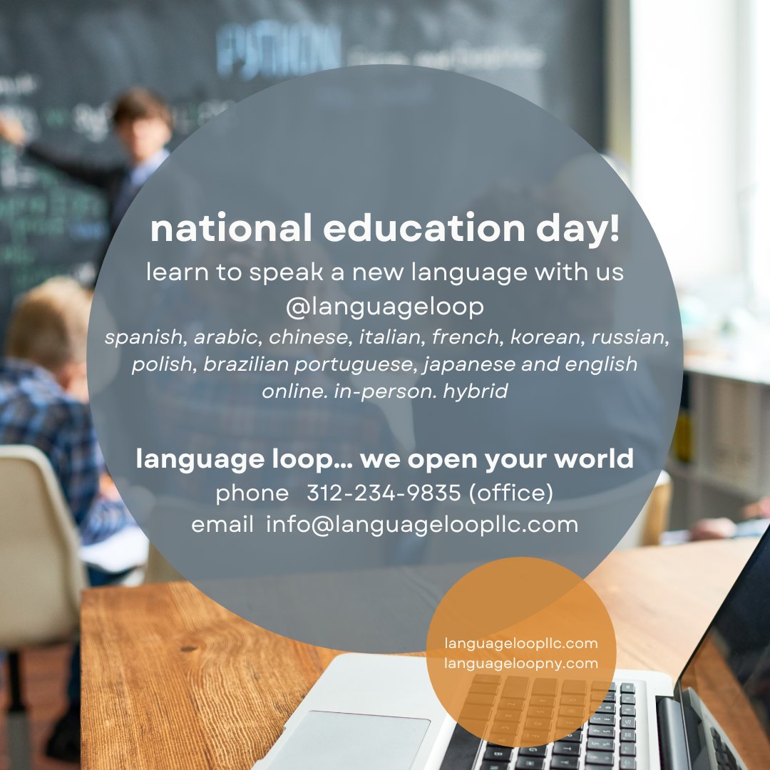 LanguageLoop's tweet image. today is the perfect day to enroll in your language courses @languageloop ✏️ 

group sessions have 2-4 people only and follow a textbook

private sessions allow flexible scheduling and customized lesson plans

for language availability and fees, contact us today ☺️

free level…