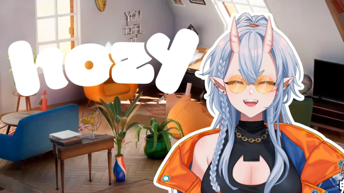 I found this new cozy game and I really want to play it and so play it I will.

Tonight at 8PM EST, we are gonna play HOZY! It's a cute cleaning game?

Waiting Room🔗: youtube.com/live/woHzDpQqo…

#vtuber #vtuberEN #aonline