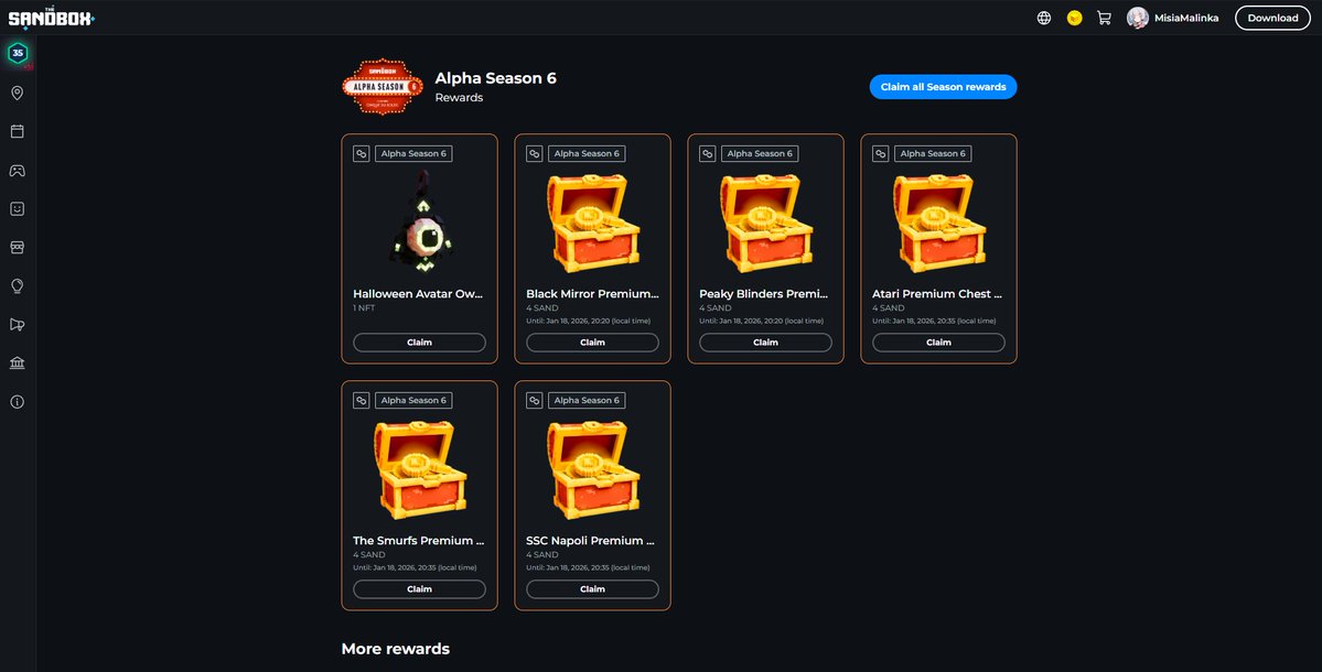 MisiaMalinka's tweet image. Time to finally collect them. #sandfam #thesandbox $sand