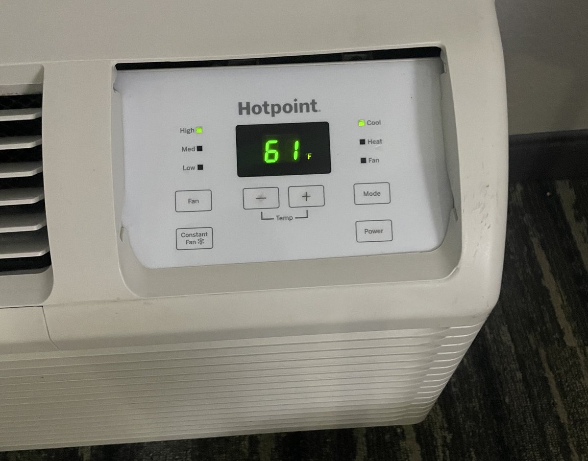 My favorite thing about traveling is running the piss out of everything. Hotel AC at 60°, steam shower on for an hour, rental car redlining. Just doing my part to stimulate the utilities sector.