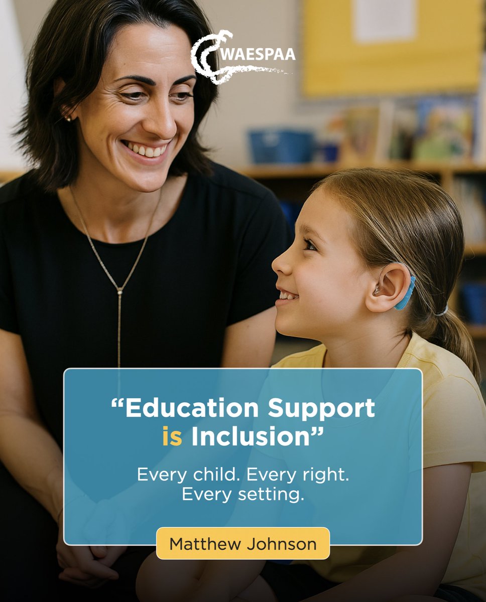 ASEPA President &amp; CEO Matthew Johnson:
 “Education Support Centres &amp; Schools are not barriers to inclusion; they are expressions of it.”

ASEPA stands with WAESPAA in recognising the vital role of WA’s Education Support Centres &amp; Schools in shaping an inclusive education system.