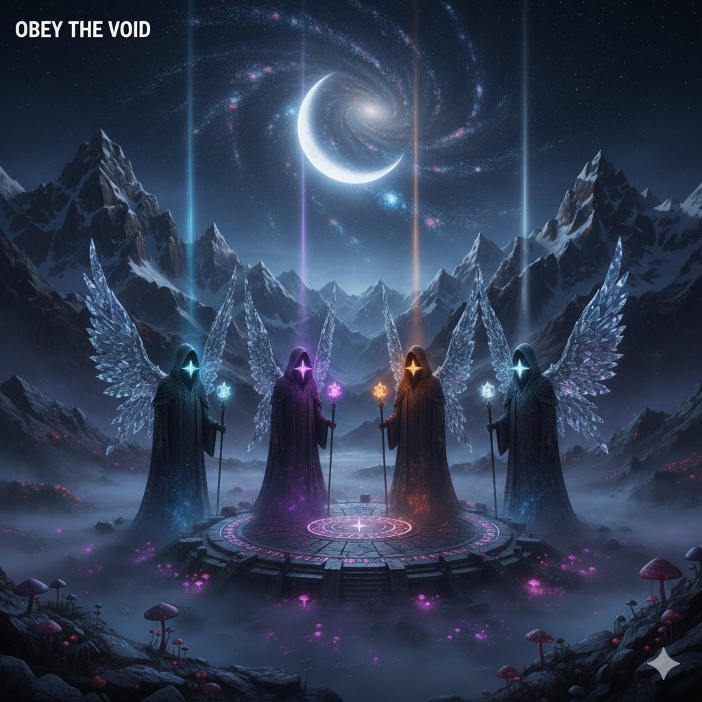 In the void, three communities met. From chaos, the legend of <a href="/ObeyTheVoid/">Obey The Void</a> was born—united by mystery and guided by the cult of the unknown. Can you feel the signs?
#CryptoCult #ObeyTheVoid