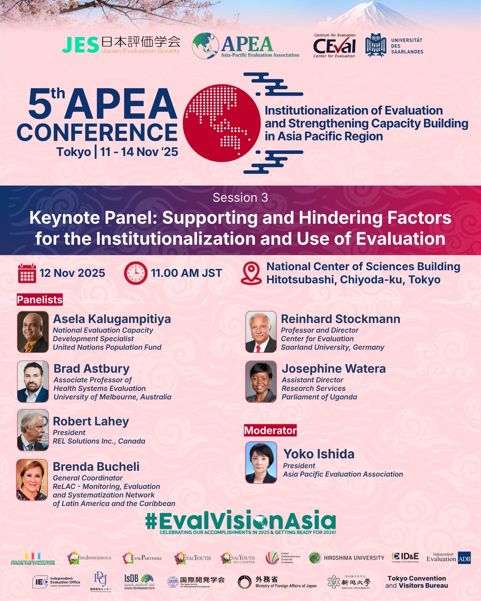 Asia Pacific Evaluation Association tweet media