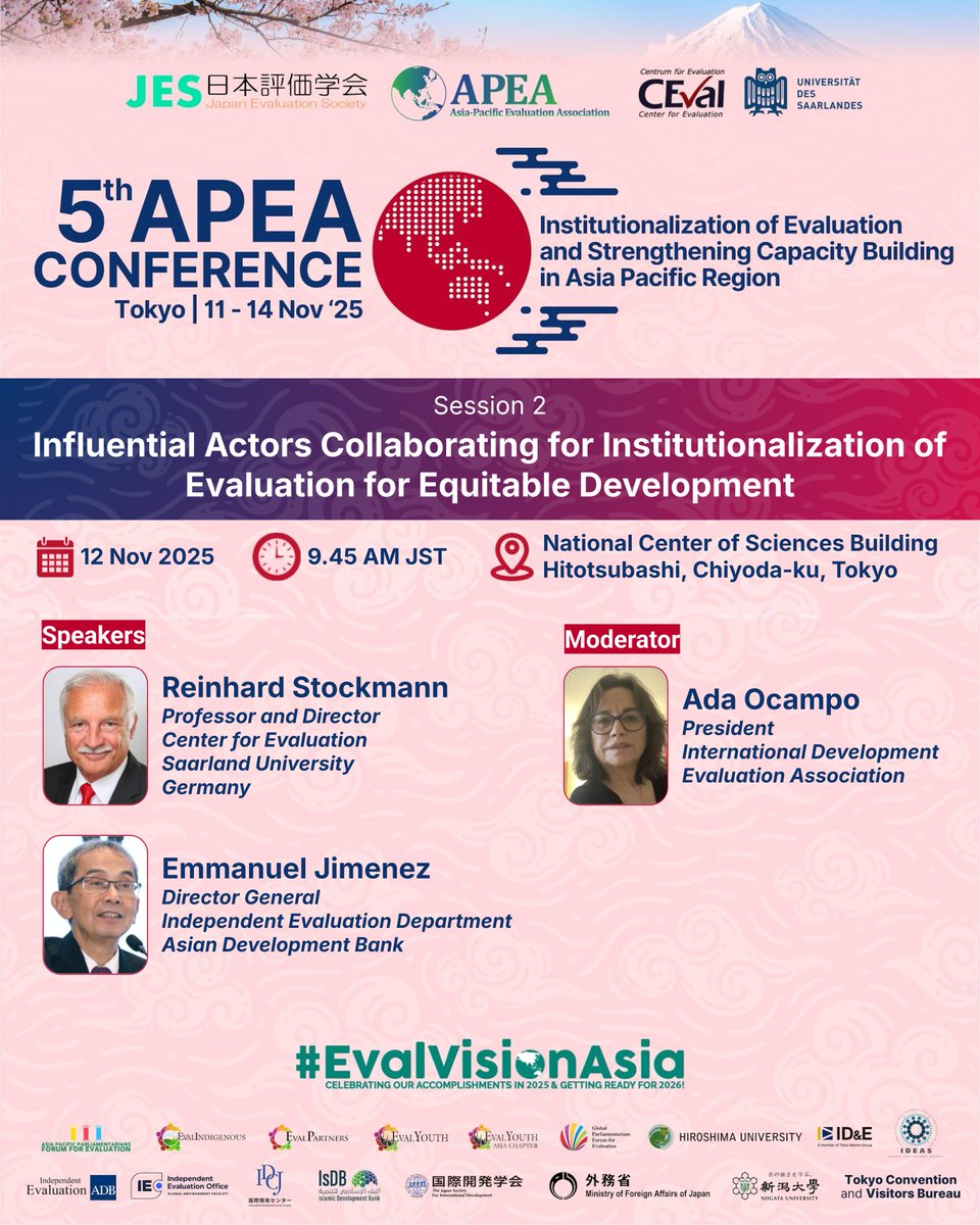 Asia Pacific Evaluation Association tweet media