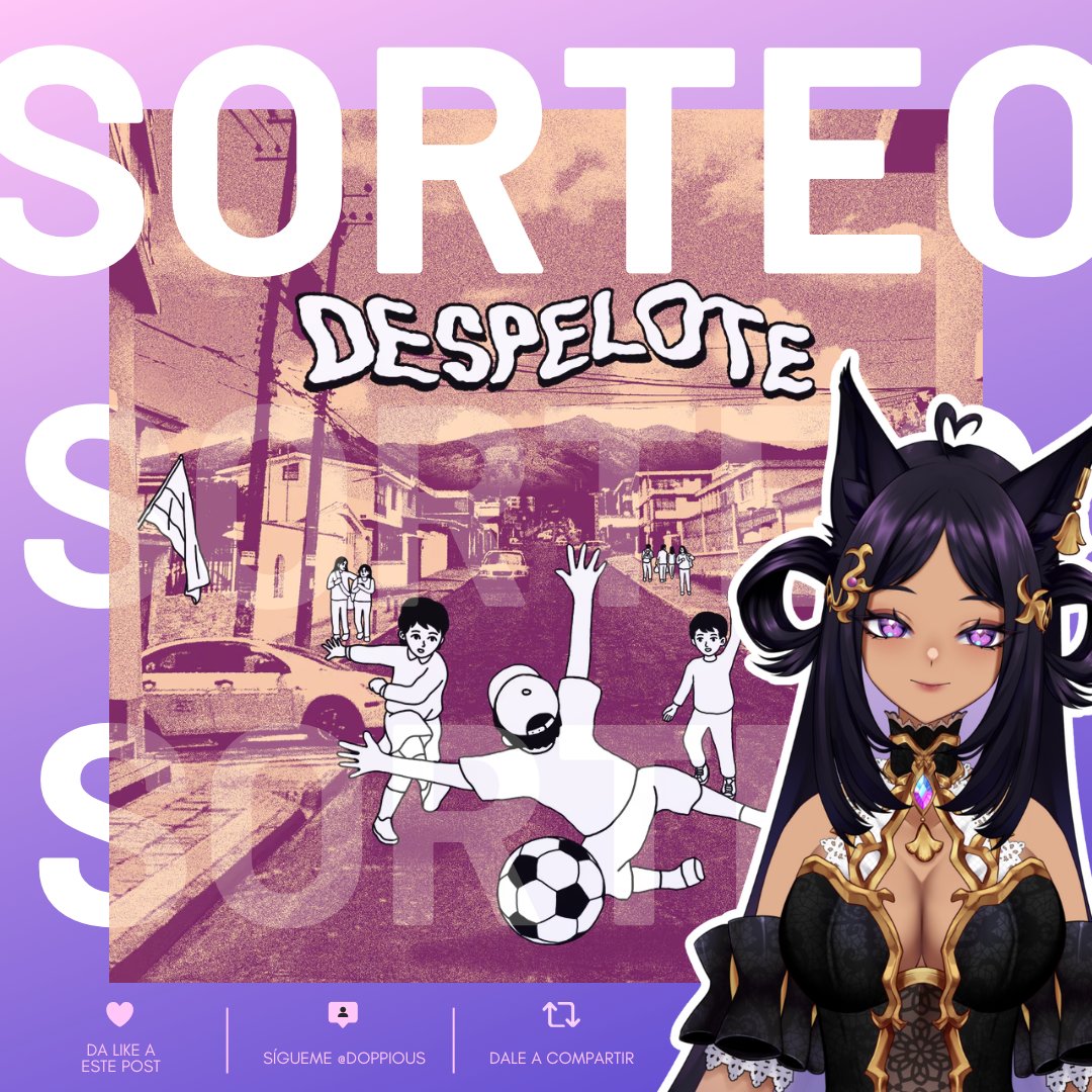 🎮🌟 ¡𝗚𝗜𝗩𝗘𝗔𝗪𝗔𝗬! 🌟🎮
Se acerca mi cumpleaños y quiero celebrar camino a esa fecha, retornando un poco del cariño que tanto me han dado 💜

¡Iniciaré regalando 2 copias de Despelote para Steam!

Para participar:
💜 Da like a este post
🔁 Compártelo
👥️ Sígueme <a href="/doppious/">doppious 🌟💜🌌 【ORIXIA】</a>