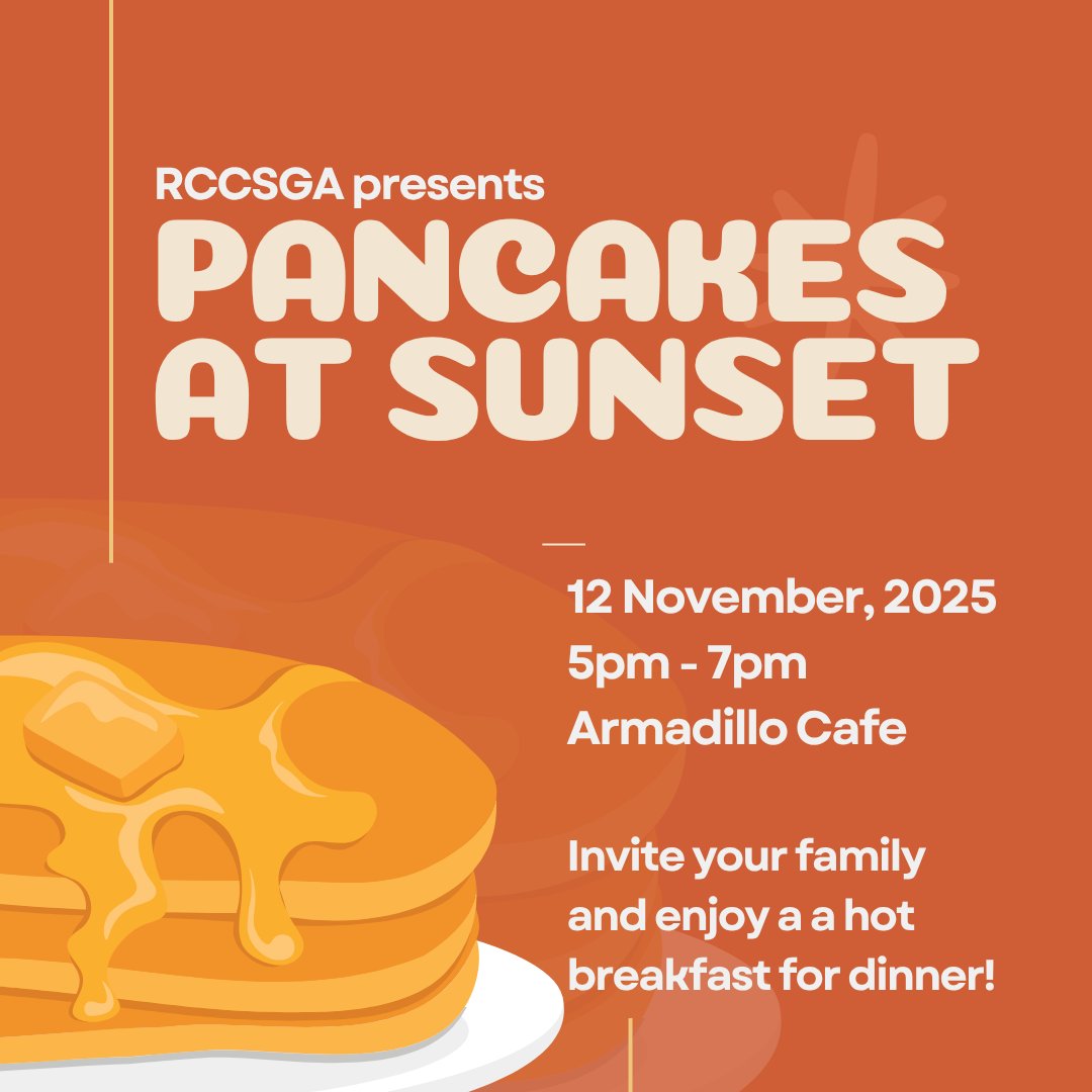 randolphsga's tweet photo. 🥞 Pancakes at Sunset! 🥞
Join us for stacks of pancakes, great company, and chill campus vibes. It’s the perfect midweek pick-me-up!
📅 Date: Nov. 12
🕓 Time: 5pm - 7pm
📍 Location: Armadillo Cafe, RCC Asheboro Campus #RCCProud #TheFutureIsHere https://t.co/B5VDWgU5Ek