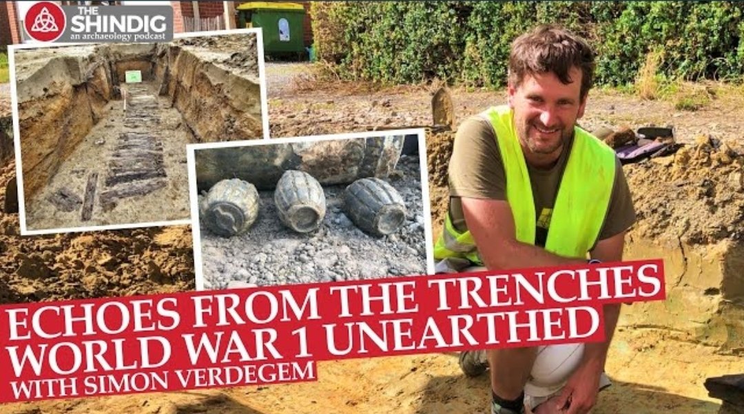 Hear <a href="/SimonVerdegem/">Simon Verdegem</a> talking about <a href="/DigHill80/">🌟DigHill80.com</a> and his career in First World War archaeology on this podcast episode I co-hosted:

Echoes from the Trenches: WW1 Unearthed youtu.be/EYUniJ_NZuo?si…