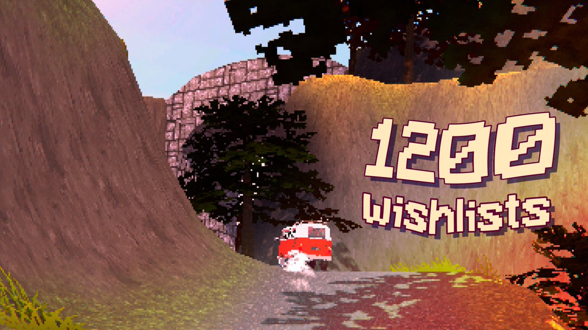 lukekdev's tweet image. Thank you for 1200 Wishlists!

So many more exciting things for Summit Drive. It may seem small, but to me it means so much more.

This is a screenshot from the new map.

#wishlist #gamedev #indiegame #indiegamedev #ragegame #steam #SummitDriveGame