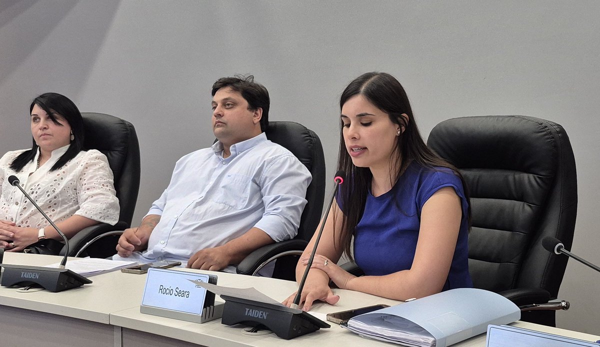 🕧 Media Hora Previa. 
Hacen uso de la palabra: Emiliano Quintero (PN), Daniel Paris (PN), Rocío Seara (PC)

+sigue