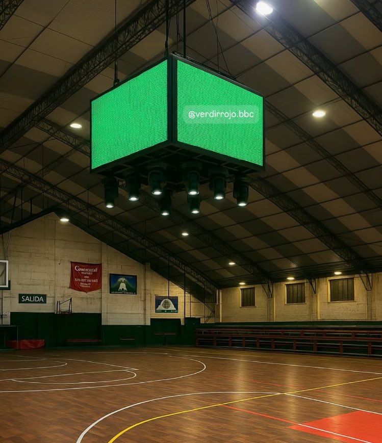 FernandezSurkov's tweet image. 🏀 @VerdirrojoBbc prepara reformas en su casa. Se viene un cuadrilátero central de LED. Aplausos para todos los dirigentes que levantaron al club,  una maravilla lo que se viene👏.