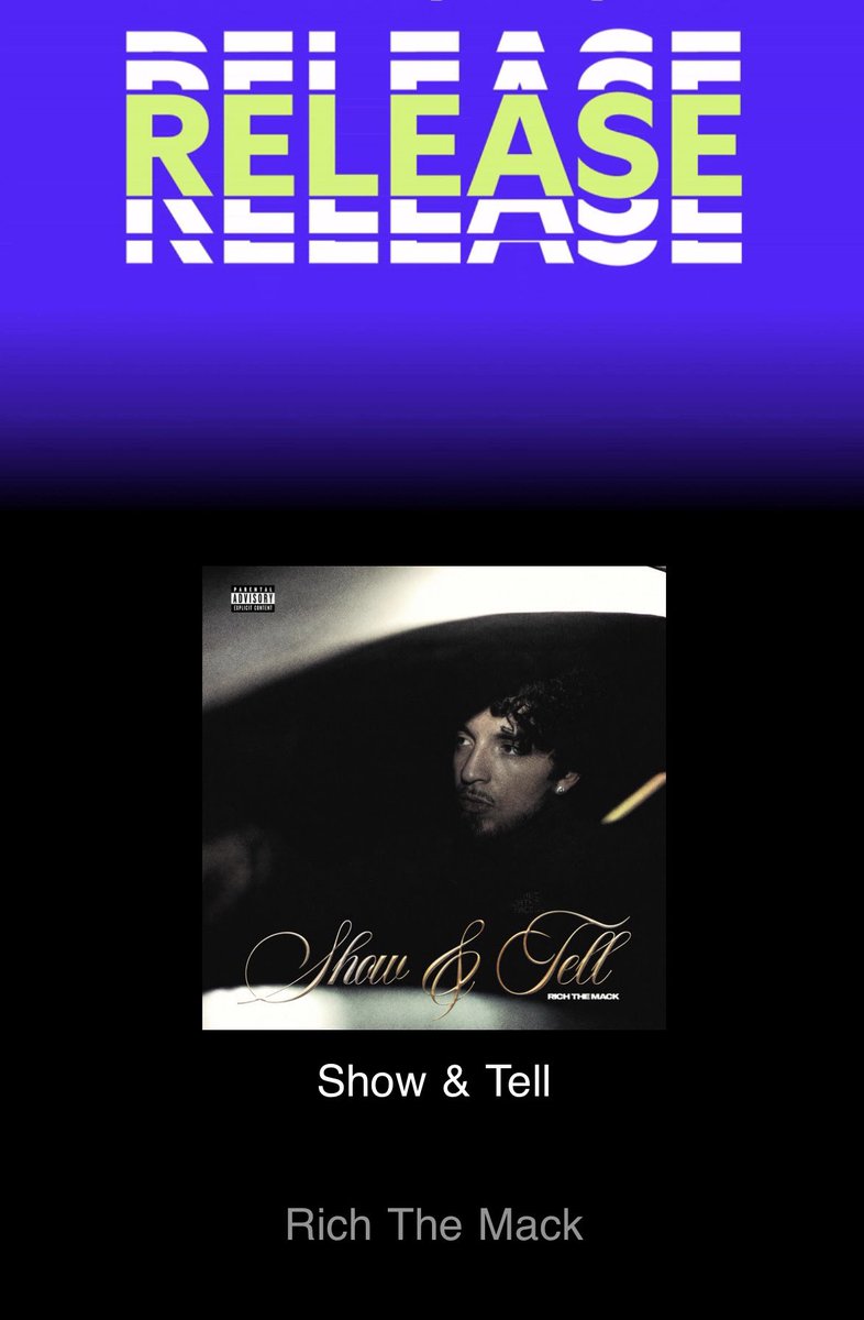 “Show &amp; Tell”
Out everywhere November 14th 📌.