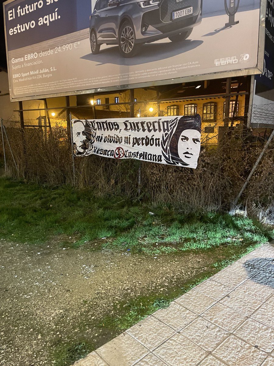 El mejor homenaje, continuar la lucha.

En Burgos, ni olvidamos ni perdonamos.