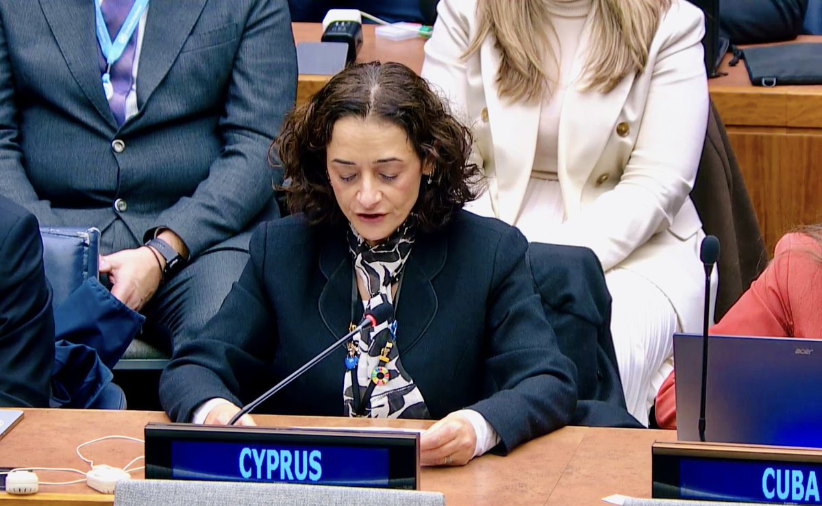🔔🇺🇳During the #4C debate on #Peacekeeping, #Cyprus 🇨🇾, both host country #UNFICYP &amp; troop-contributing country, reiterated: 
🔸#PKO indispensable #UN tool for peace &amp; stability 
🔸respect for the the core principles of #PKO
🔸#UNSC mandates must be fully respected &amp; implemented