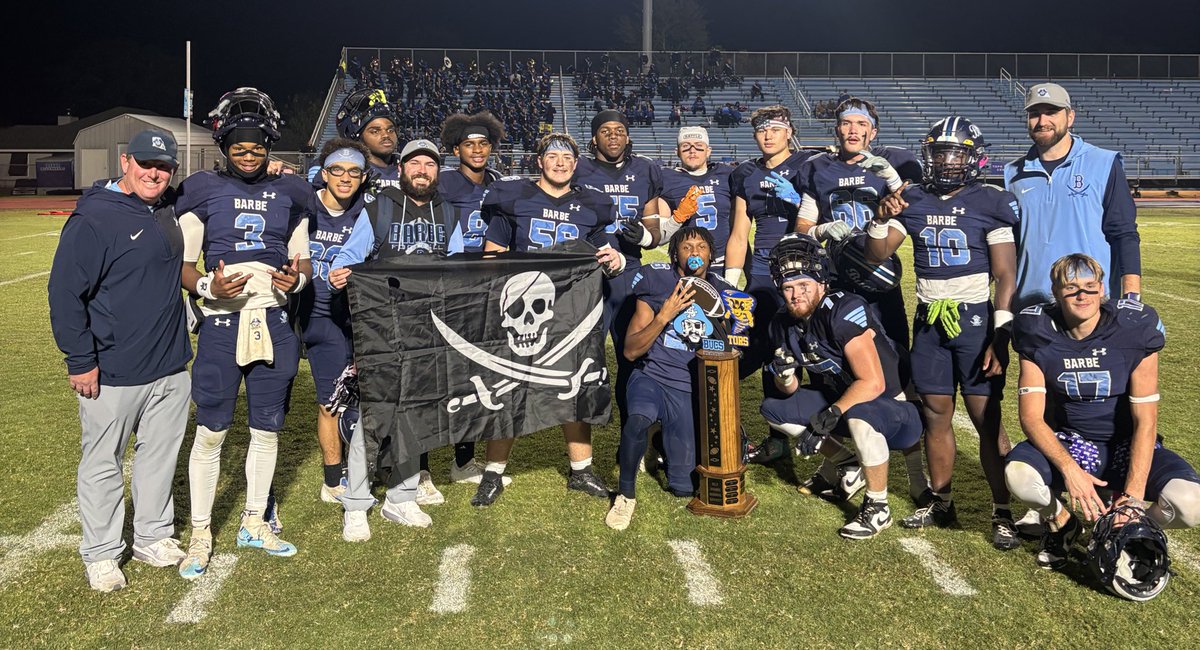 🏴‍☠️ Record Breakers 🏴‍☠️
The Barbe offense set 4 school records in the regular season! Congrats to these young men who made it all happen. Go Bucs!