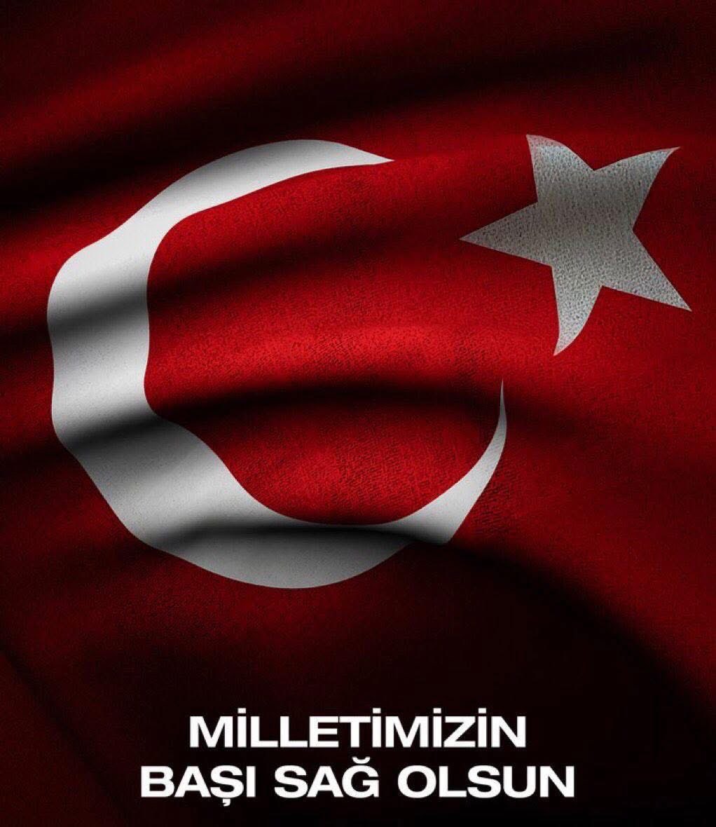 #MilletimizinBaşıSağolsun🇹🇷