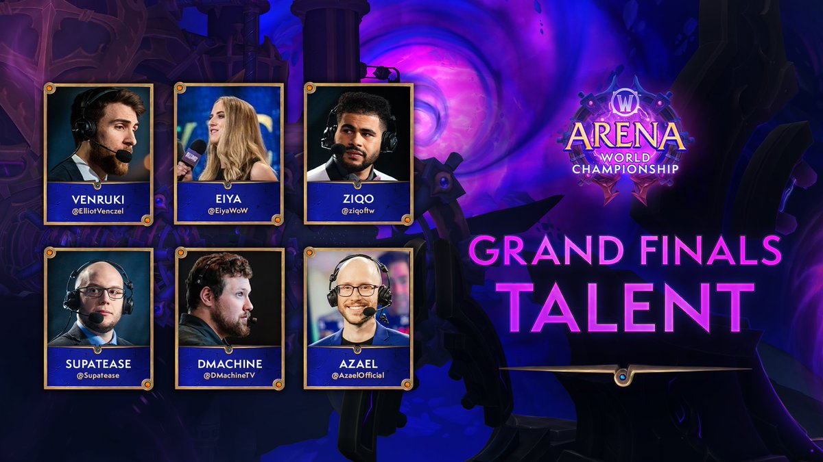 WoWEsports's tweet image. The AWC Grand Finals are HERE!

Watch the final champions of 2025 crowned live this weekend⚔️

🔗blizz.ly/49f1MYn