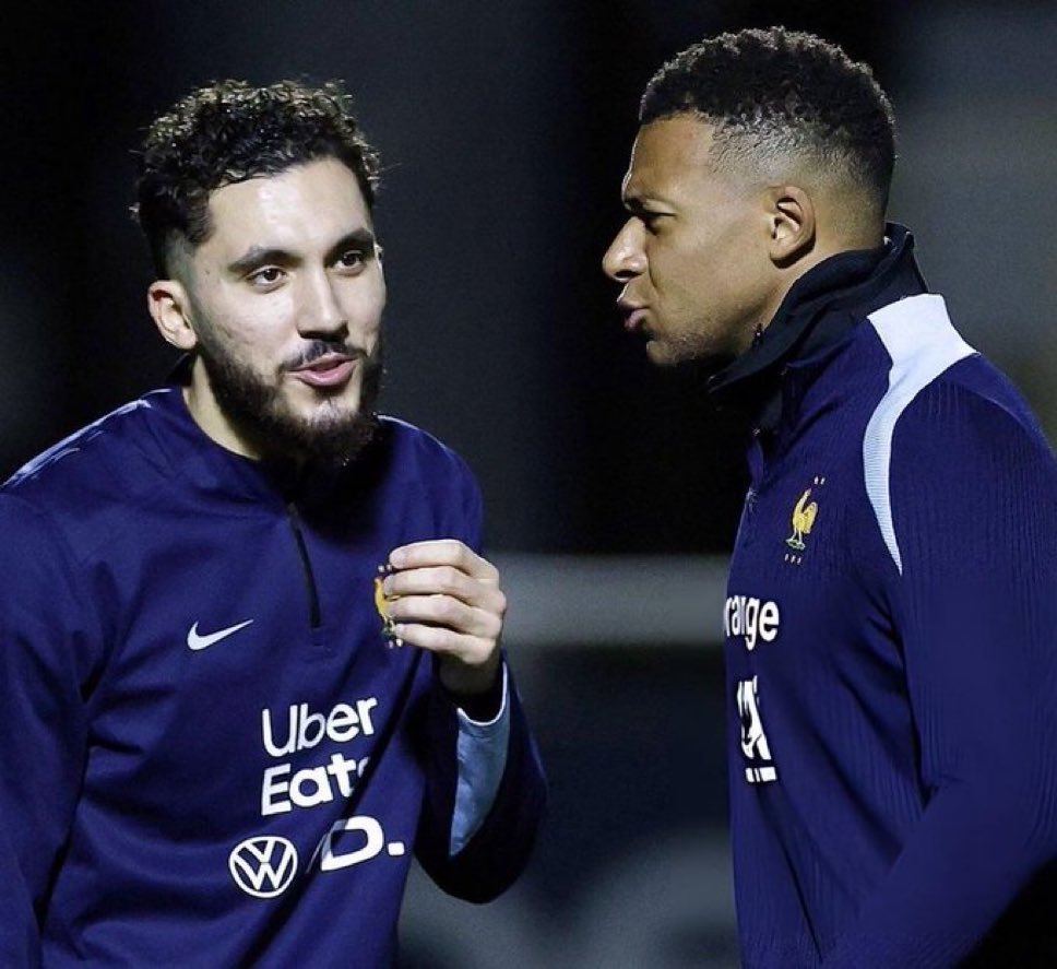 Rayan Cherki x Kylian Mbappé 🇫🇷🇫🇷