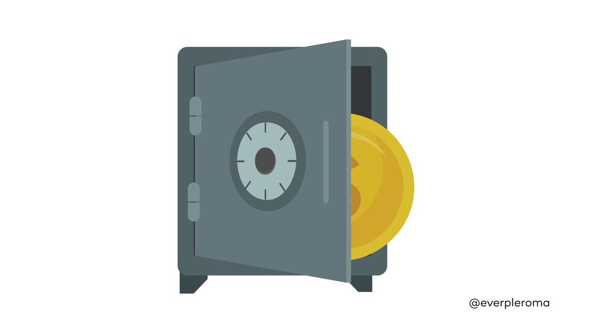 everpleroma's tweet image. And... the safe is done! 💰

This was a fun one; it&apos;s all about making it look like heavy, solid metal. 

Here’s the coloring process from start to finish. So happy with how this turned out! 

#Illustration #VectorArt #LearnInPublic #ArtProcess #DWC