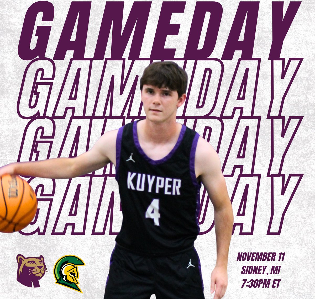 Both JV teams in action tonight!

JV - Purple @ Montcalm Community College at 7:30pm ET!

JV - Black @ Bethel University at 8:00pm ET!

#GoCougars