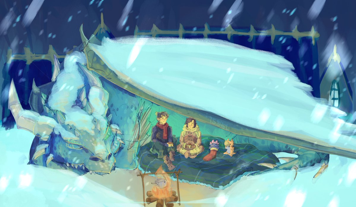 snow day ❄️☃️

#runescape #art #illustration