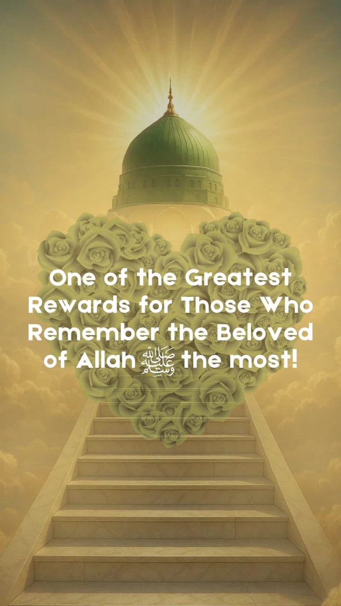 DhikrandSalawat's tweet image. One of the greatest gifts and benefits of sending salawat is that we will be the closest to our beloved and loving Messenger ﷺ🌹 - closest to him ﷺ, read that again ❤️