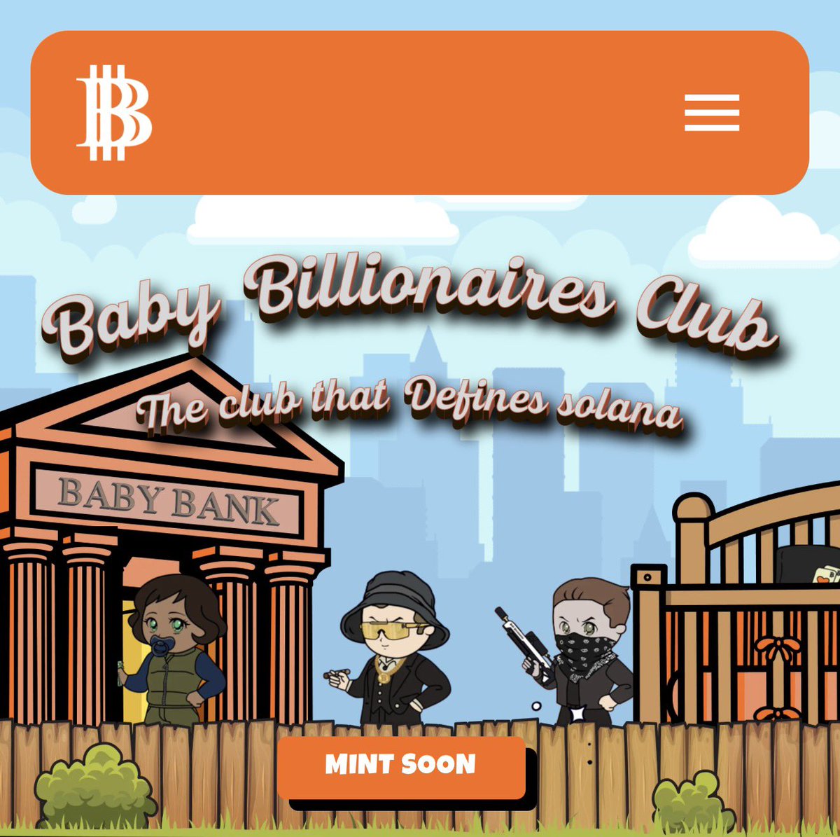 🌟 Meet Baby Billionaires Club

Ever wondered what it looks like when NFTs, Solana, and community power collide? Baby Billionaires is trending 🚀

Baby Billionaires Club (<a href="/baby_billionNFT/">Baby Billionaires</a>) is a collection of 6,969 unique Solana-based NFT ecosystem where each 1‑of‑1 digital asset