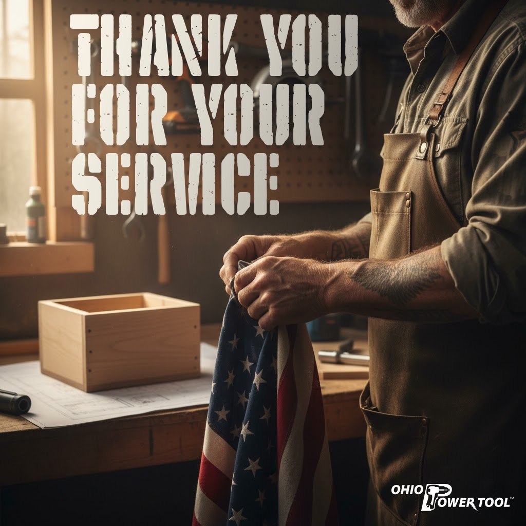 OhioPowerTool's tweet image. We’re proud to honor the heroes who’ve served our country with courage and sacrifice. Your strength and dedication inspire everything we do. Thank you, veterans.
...
#OhioPowerTool #VeteransDay #ThankYouVeterans #WeKnowTools