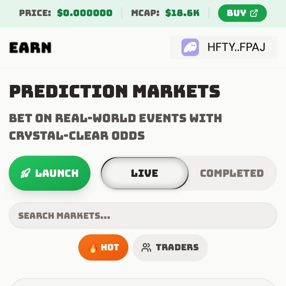 predictlysol's tweet image. A small update, added the LIVE price of the $predictly token to the top of the site.

Now it remains to polish the project, because all the main functions have been implemented, the project was done alone for 2 months.

There are a couple more ideas that can be added, wait for…