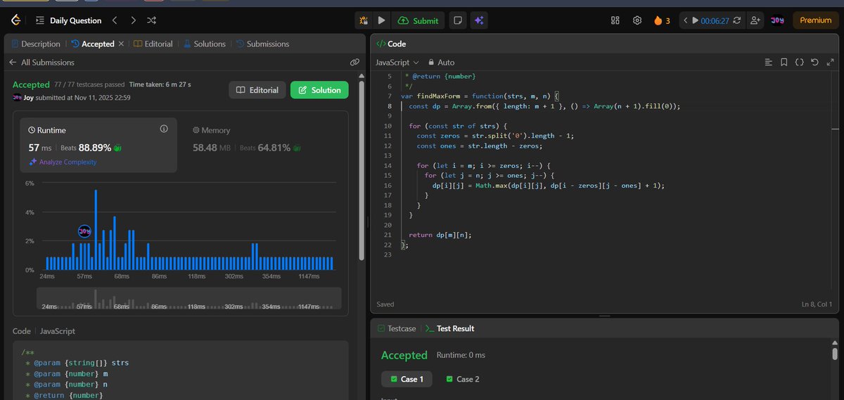 blaq_coder's tweet image. Day 43/100 #100DaysOfCode

- Finally fixed the last error 
Officially integrated AI into Yumly (my recipe finder app) 
Now it can generate recipes intelligently instead of relying on static API data😎.

- Also managed to solve 1 LeetCode problem today