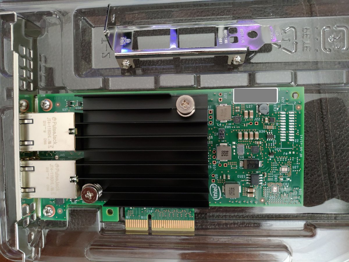 I got the "@Intel X550-T2 Dual-Port #Ethernet #Network Adapter" from <a href="/bhphoto/">B&H Photo Video</a> to replace the Crap <a href="/10GTEK/">10GTEK.COM</a> X550-T2 #Network Card that has old/locked #Firmware full of bugs(#10Gtek is bad!)

Click The Link To Read My Post: mastodon.online/@ETARD_The_Lif…

#Intel #Router #OPNsense @OPNsense