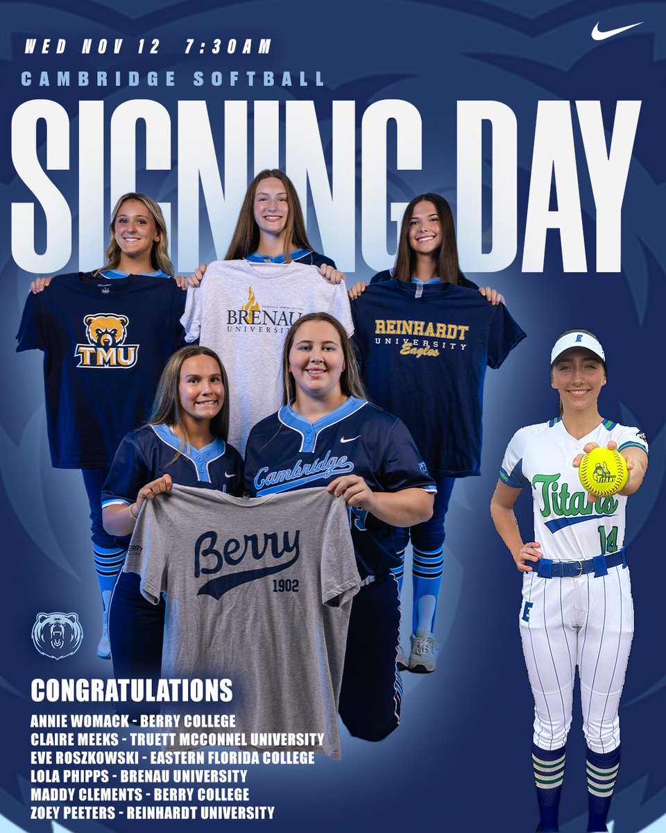 Cambridge Lady Bears Softball tweet media