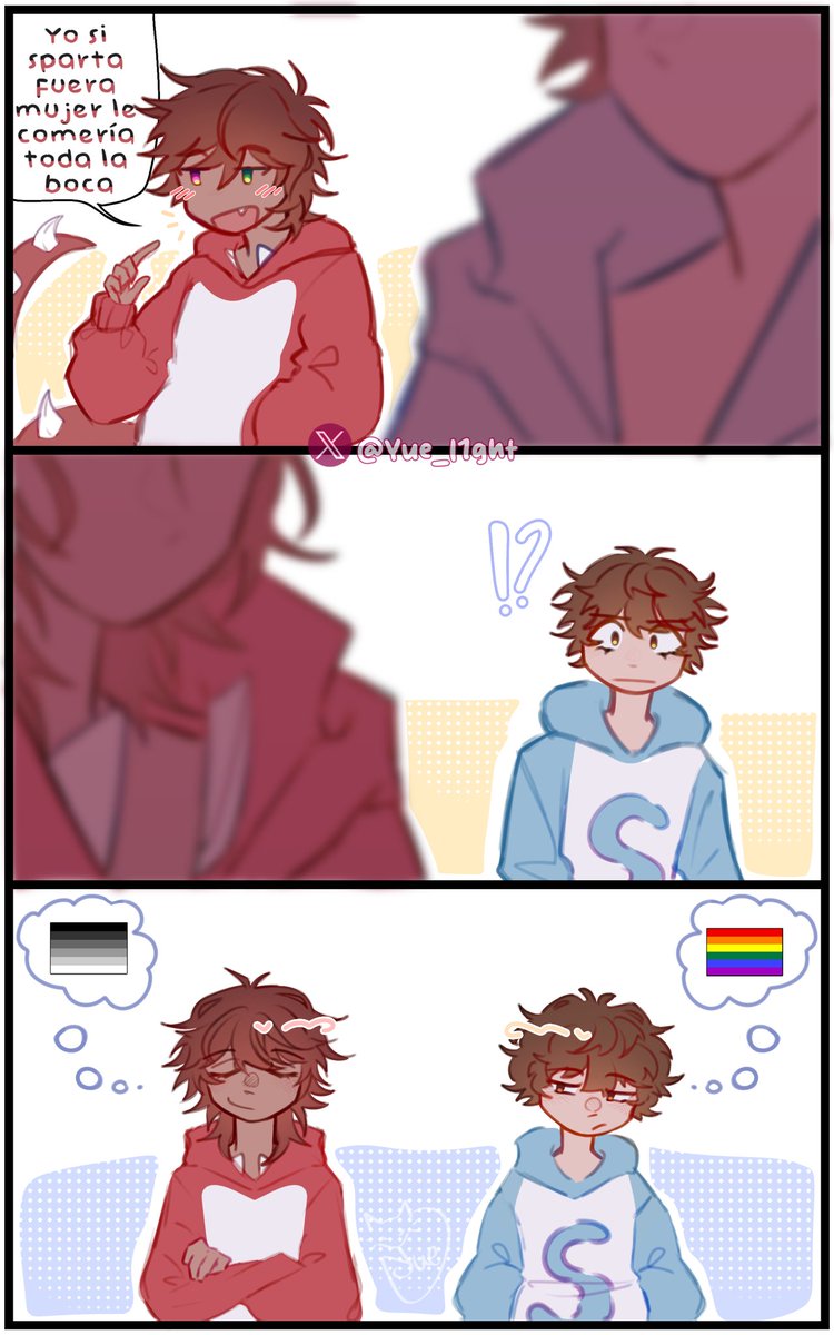 yue_l1ght's tweet image. frases q Raptor SÍ dijo #nohomo
#CoMPaS #Spartor