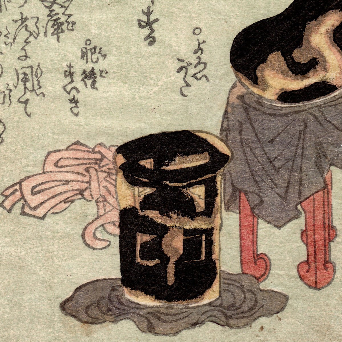 _JapaneseArt's tweet photo. PICTURE BOOK OF SNOW ON FUJI: HELMET, ARMOUR, DRIED GIANT ELEPHANT EAR STEM (Keisai Eisen)
https://t.co/VnabHSxDFO

#armour #art #dried #ear #elephant #erotic #eroticart #fuji #giant #helmet #japan #japanese #japaneseart #eisen #original #picturebook #shunga #snow #stem #woodcut https://t.co/v9H5xewg9x