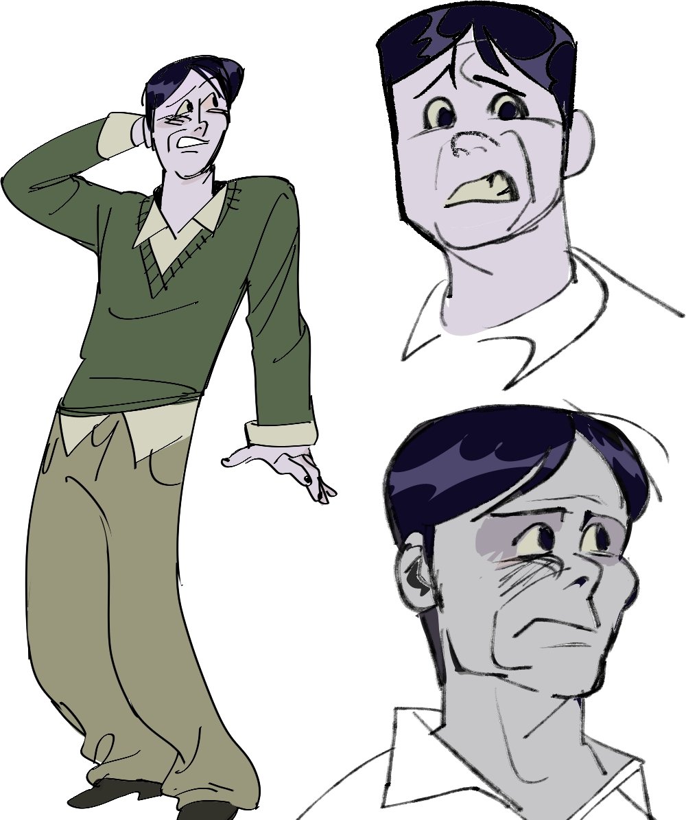 TuxedoLover777's tweet image. Pale guyy
I got lucky hearing Huntsman&apos;s story on my first playthrough and now I have a whole tragic story in my head
#ninah #palevisitor