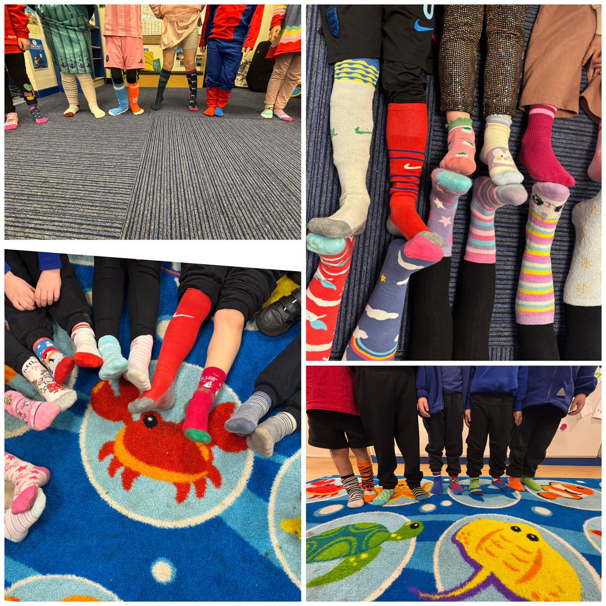 SketchleyHill's tweet image. We also wore odd socks today to continue to raise awareness and use our power for good during #AntiBullying week @ABAonline #PowerforGood