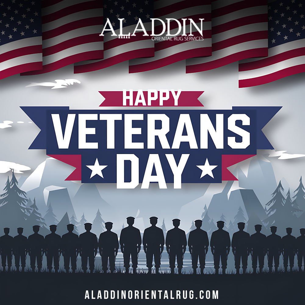 AladdinRugClean's tweet photo. Honoring all who’ve served with courage and pride.
Your sacrifices will never be forgotten. 
https://t.co/LQaOXKnc5D (732) 456-5511 

#VeteransDay #HappyVeteransDay #NJOrientalRugCleaning https://t.co/ICR2t3bXJb