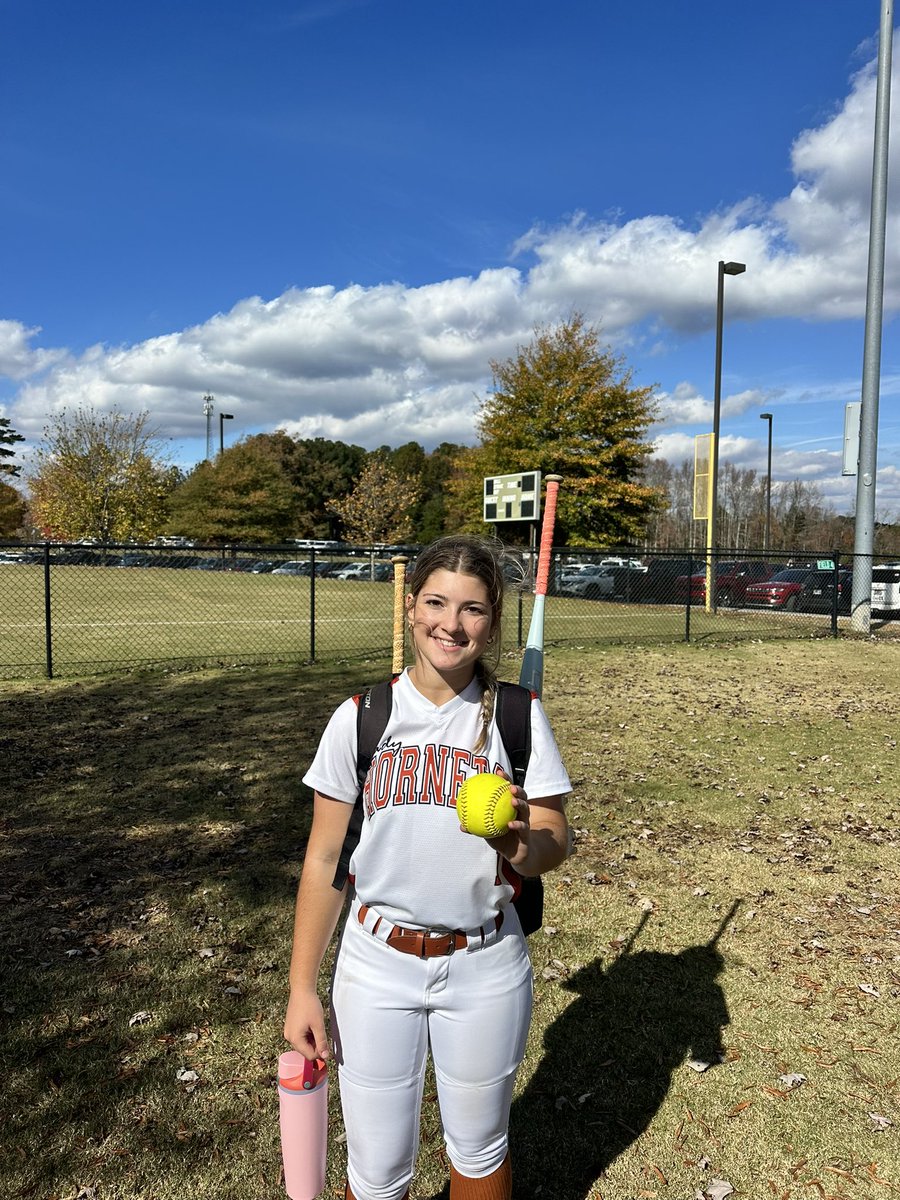 Hornets08_Plank's tweet image. Congrats to our #1 @AddySmith2027 on yet another 💣in Scenic City TN! She was also dealing in the ⭕️! Great weekend Addy! #setthepace