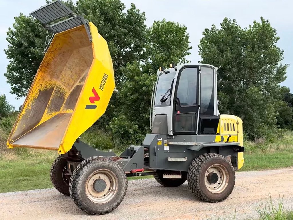 Wacker Neuson Offroad Dump Truck
+JUST REDUCED PRICE+
One Owner
Owner Operated
Local Consignment
Meticulously Cared For
Excellent Condition
Only 919 Hours
Center Articulating
Spinning Bed
$49,950
i35equipment.com/wackerneusondu…
