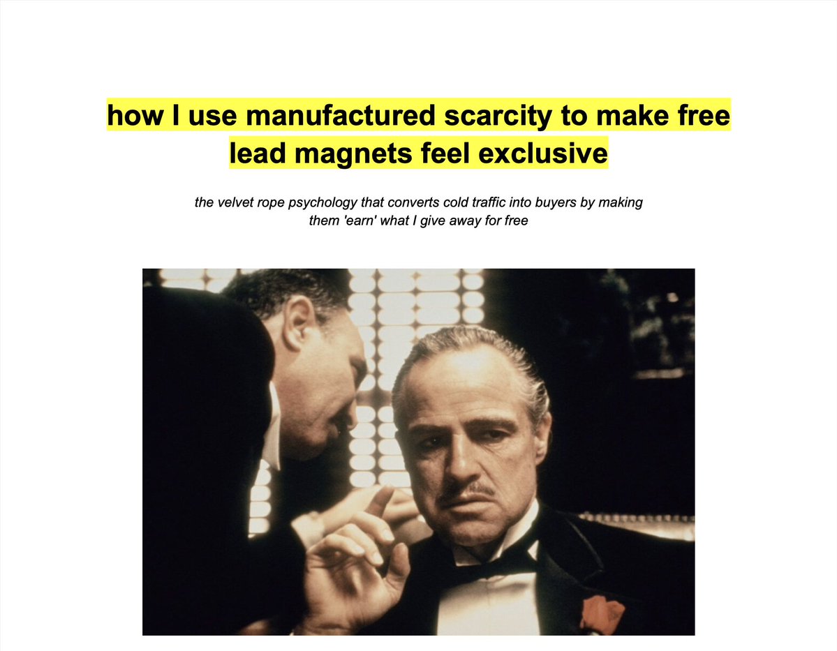 ThisisRKegele's tweet image. everyone&apos;s building &quot;frictionless&quot; funnels

“remove all barriers. make it easy. give instant access”

that&apos;s bullshit.

strategic friction is what actually converts

why?

simple to obtain ≠ desirable

people crave what they can&apos;t have

like + comment &quot;FUNNEL&quot; and i&apos;ll show you…