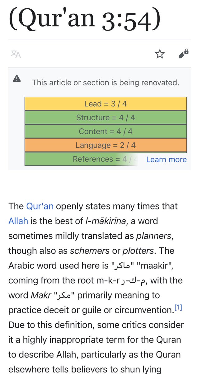 PartisanOracle's tweet image. The Quran refers several times to Allah as “the best deceiver” which is not a quality of the Judeo/Christian Jehovah who cannot lie or deceive. 
This is Lucifer (who comes as an angel of light) outing himself as the author of that abominable text, and the author of the religion…