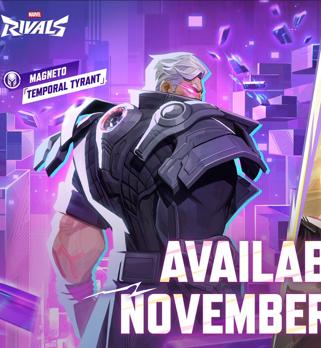 New Magneto 2099 skin revealed! #MarvelRivals