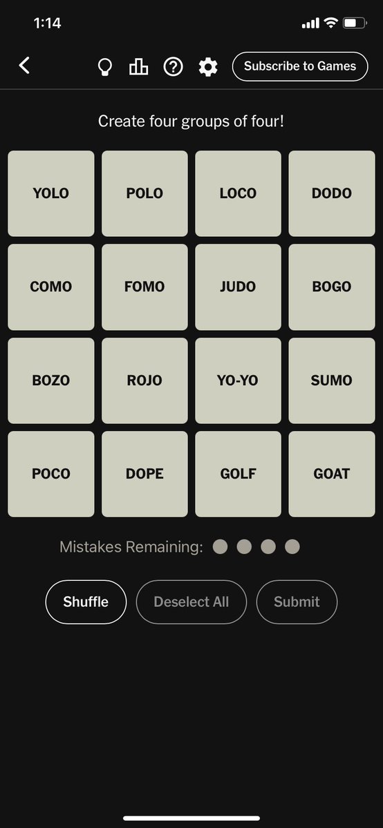Yaracoding's tweet image. Are you kidding me? 🥲😭 @NYTGames