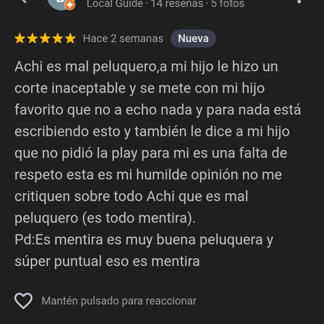 Qué absoluta fantasía es esta reseña