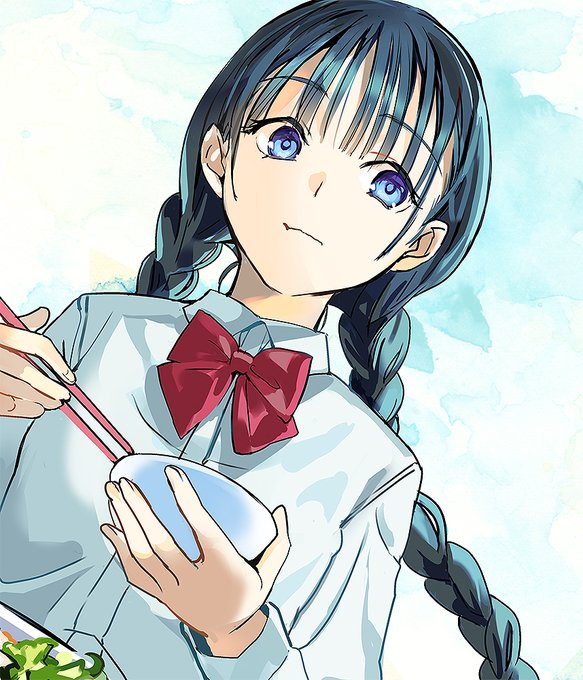 丁度おはようって感じの絵描いてる(おはようございます) 