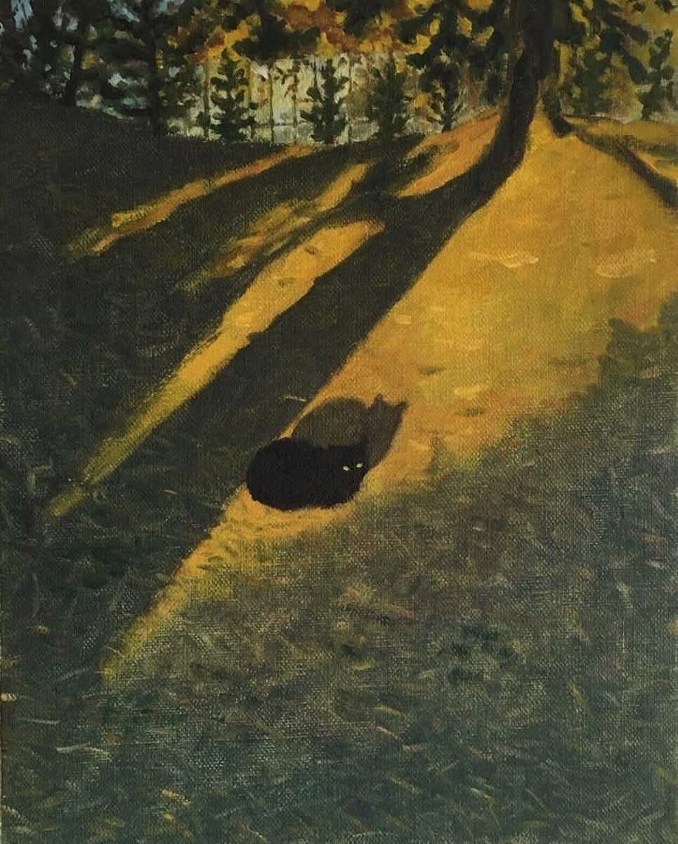 Miho Ichise - "The Last Sunbathing of the Day" (2021)
From the Art Portal on Facebook