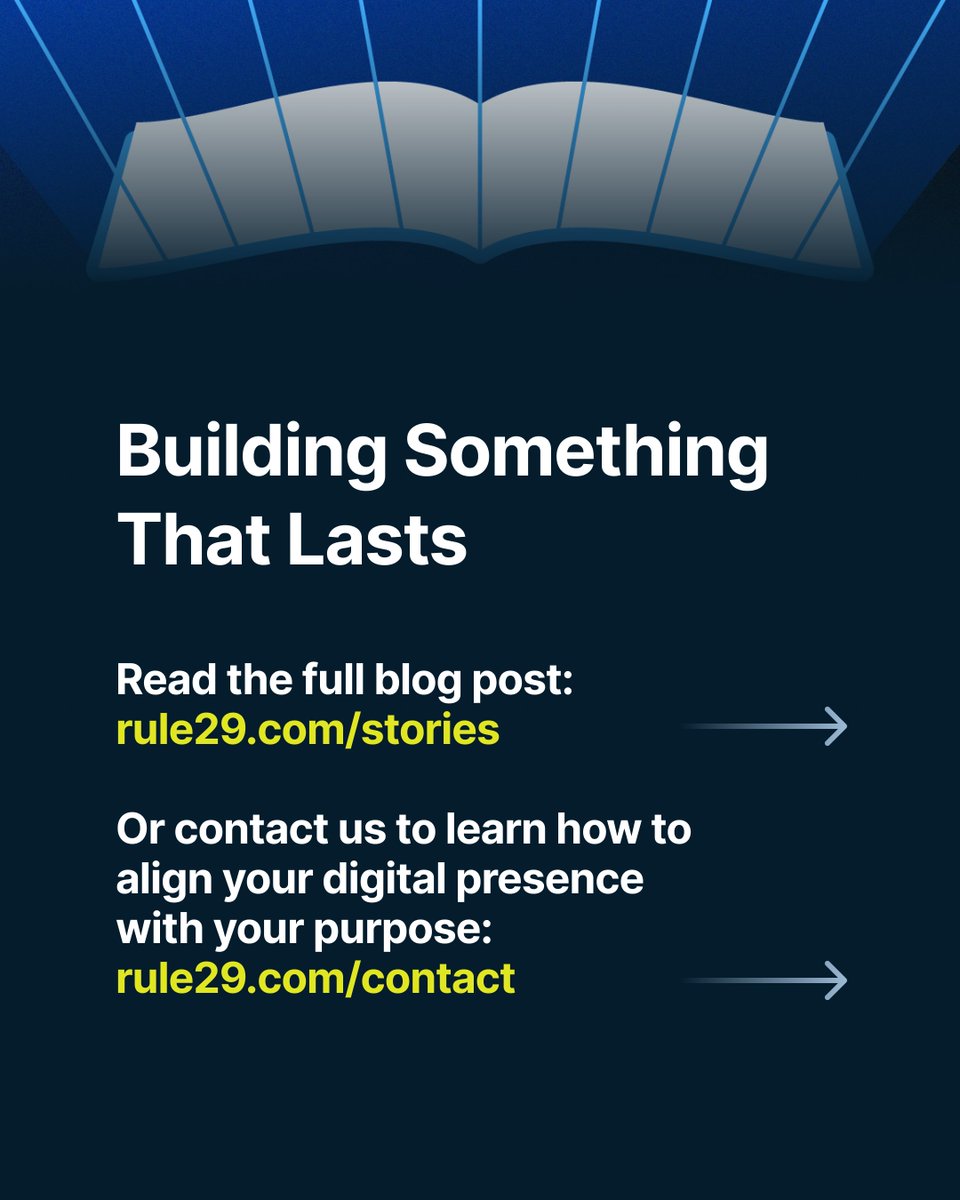 rule29's tweet image. Story isn’t fluff. It’s strategy.

Purpose-led brands grow faster, keep teams longer, and earn more trust.

How to put it to work: audit your story, align culture, show it in the experience.

Read → linkedin.com/pulse/when-pur…

#MakingCreativeMatter #PurposeDrivenWork #ONPurpose