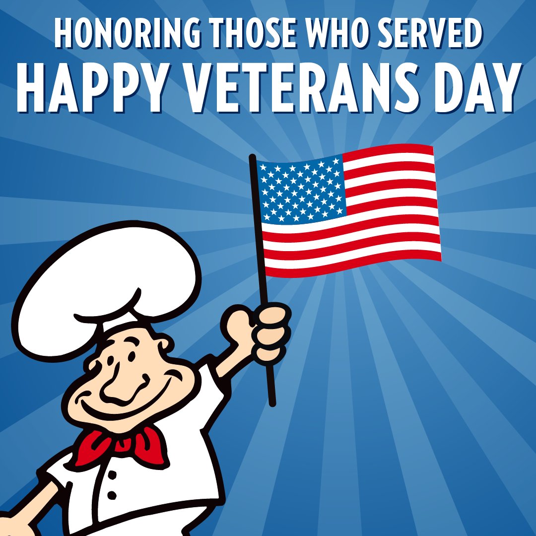 Marks_Pizzeria's tweet image. Happy Veterans Day!