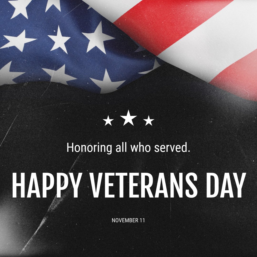 CriticalTS's tweet image. From all of us at Critical Tech Solutions, we pause today to honor those who have served and those who continue to serve. Thank you, Veterans. 🇺🇲