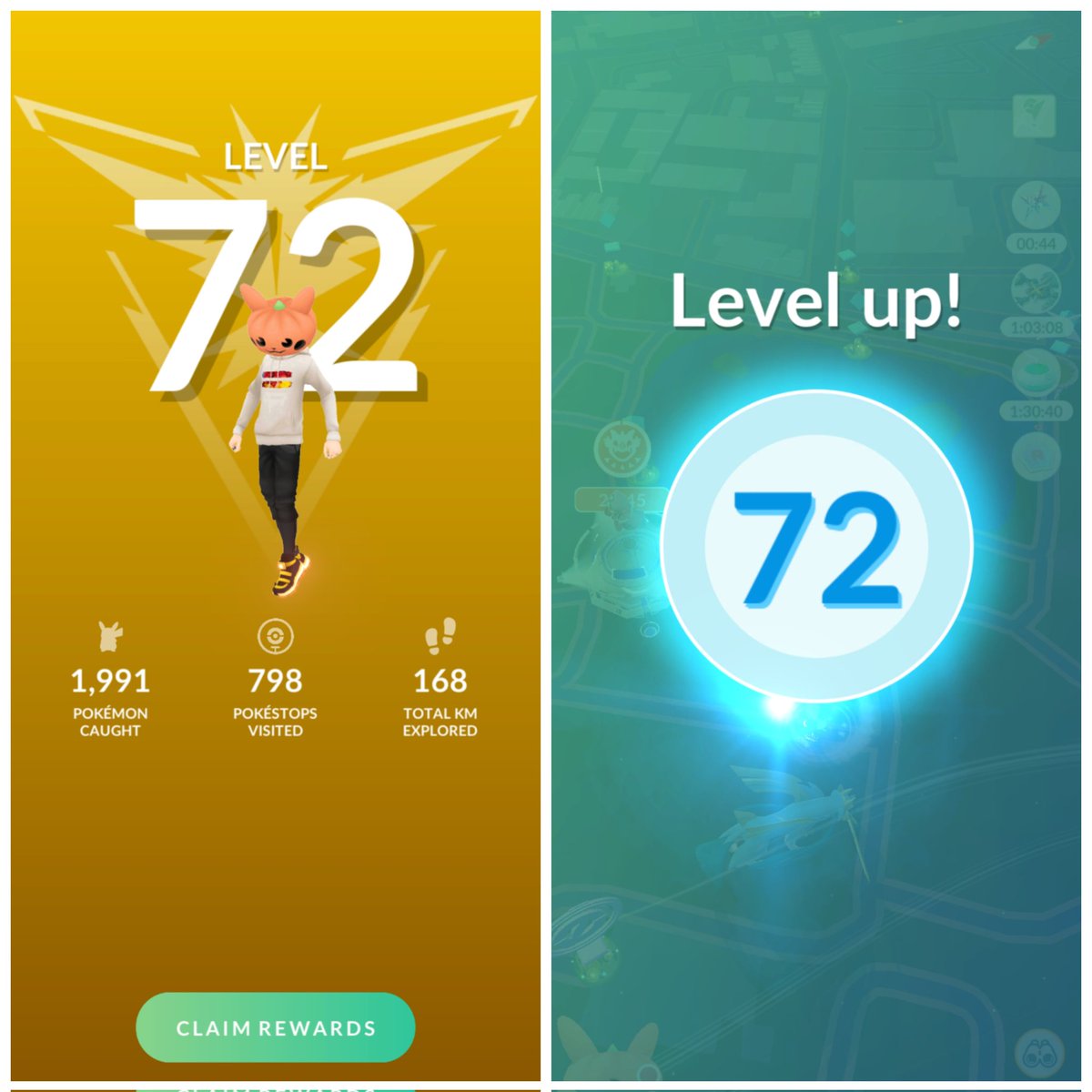 themagiczapdos's tweet image. Level 72 today! ⚡
#PokemonGOApp #PokemonGo #Level72 #ポケモンGO